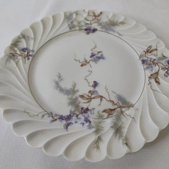 1960's Haviland Limoges France Orsay Bread Plates - Picture 5 of 5